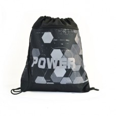 Мешок-рюкзак для обуви "Belmil" SPECIAL POWER с вентилируемой сеткой и объемным карманом на молнии. Размеры 35х43 см